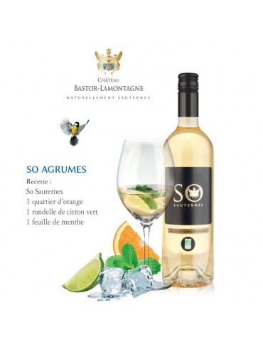 Coffret So Sauternes cocktail