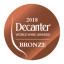 Médaille de bronze  DECANTER WORLD WINE AWARDS 2018